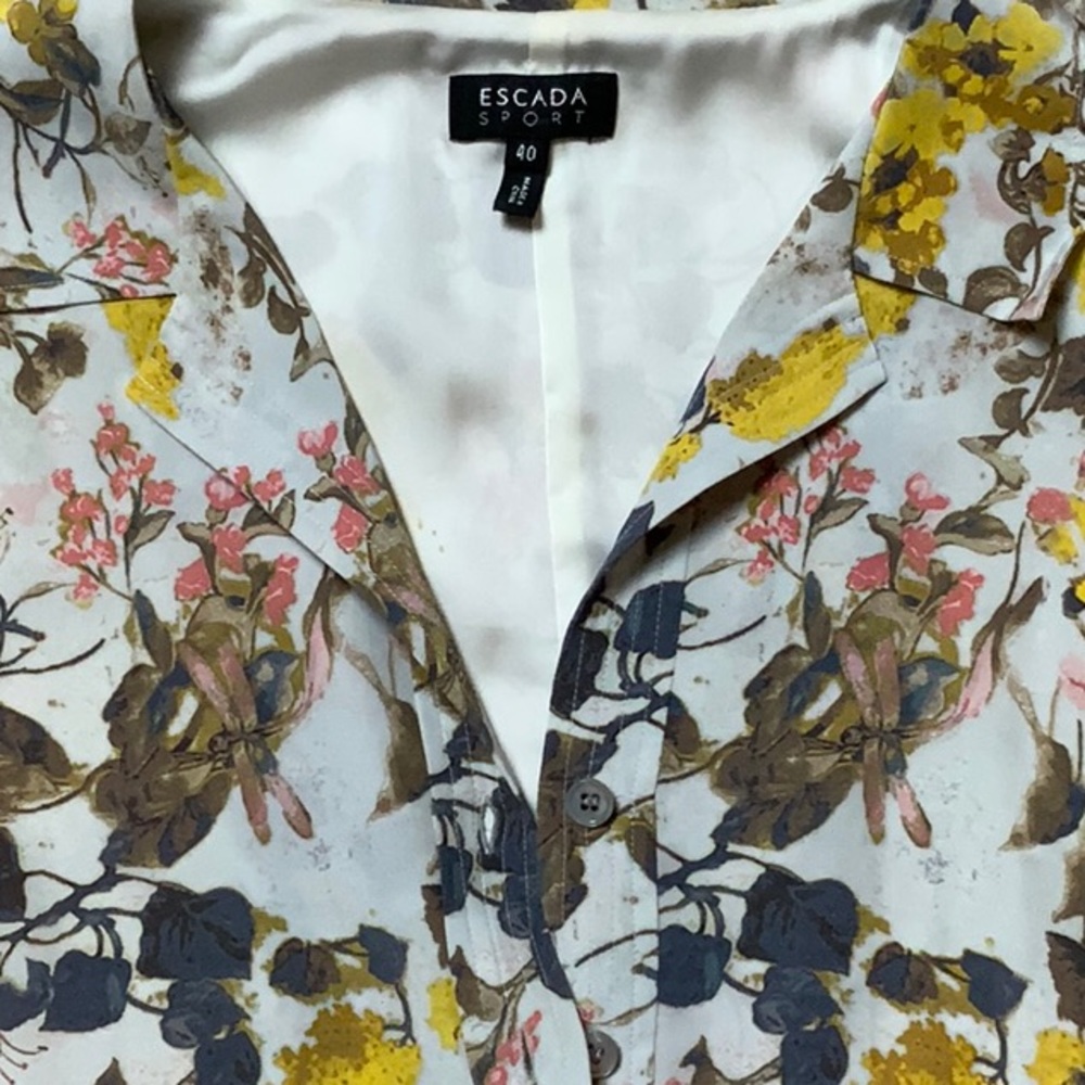 Escada Silk Dress NWOT - Picture 6 of 7